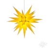 Herrnhuter Papierstern, Gelb, 60Cm