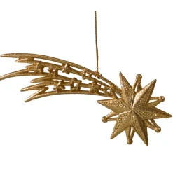 Komet Mit Glimmer, Gold