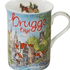 Porzellan-Tasse "Brugge"