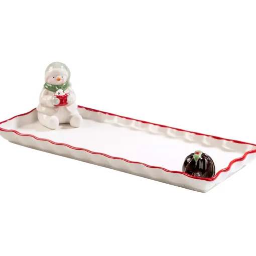 Schneemann, Platzchenplatte
