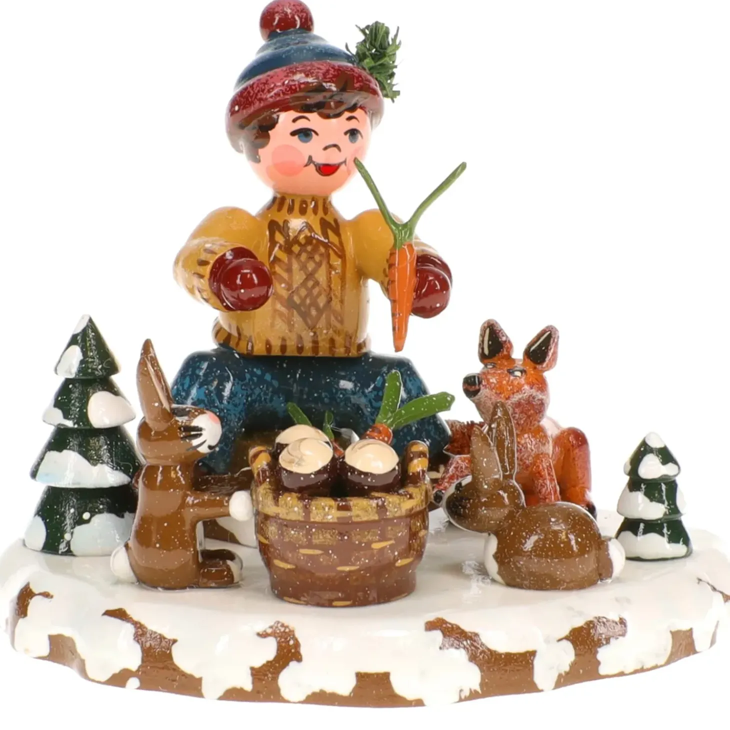 Winterkinder Tiere Des Waldes