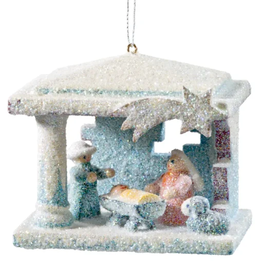 Winter-Krippe